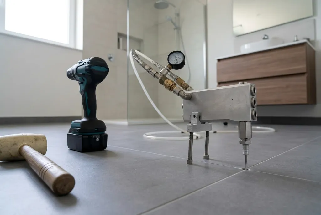 Kitbedrijf Zoetermeer – holle tegels injecteren